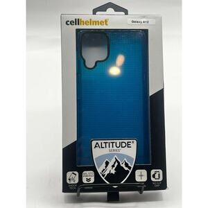 Cellhelmet Altitude X Series Case for Samsung Galaxy A12 – Blue Shockproof